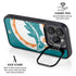 NFL Miami Dolphins Retro Logo iPhone 14 Pro Kickstand Case